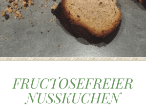 Fructosefreier Nusskuchen
