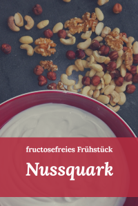 Fructosefreies Frühstück Nussquark