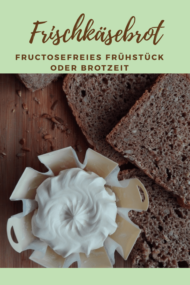 Fructosefreies Frischkäsebrot in der Karenzzeit