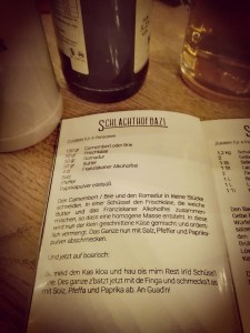 Biergarten Schlachthofbazi Karenzzeit Fructoseintoleranz