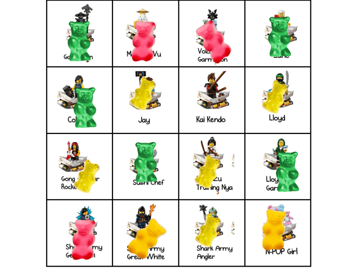 dont eat the lego Ninjago