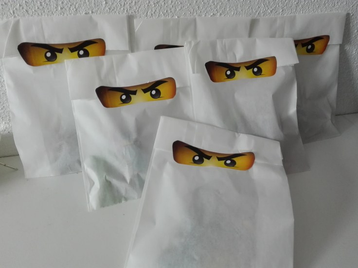 Lego Ninjago Geburtstag Tütchen