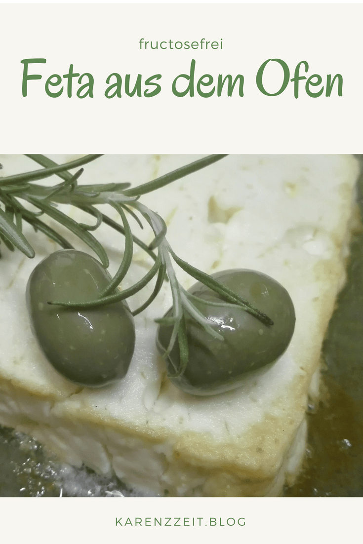 Was darf ich essen Fructoseintoleranz Feta aus dem Ofen