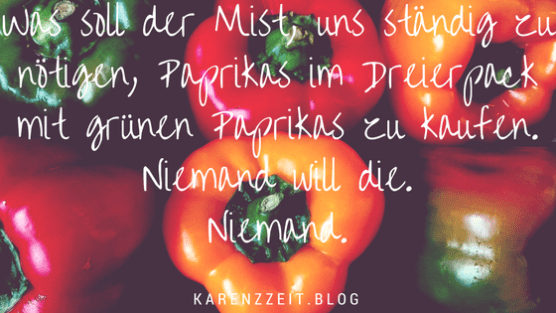 Was darf ich essen Fructoseintoleranz Paprika