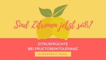 Was darf ich essen Fructoseintoleranz Zitronen