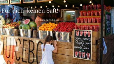 was darf ich essen Fructoseintoleranz Saft