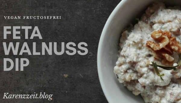 walnuss feta dip vegan fructosefrei