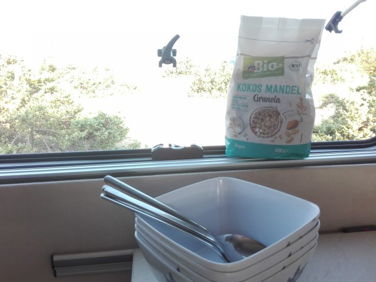 fructoseintoleranz kokos mandel granola müsli reissirup