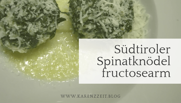 Fructoseintoleranz spinatknödel