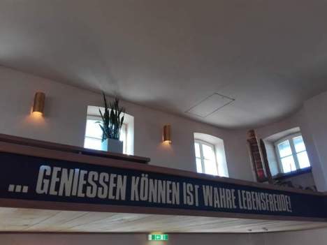 restaurant spruch milchfrei